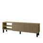 Hanah Home Soporte para TV River - Roble cálido y roble zafiro